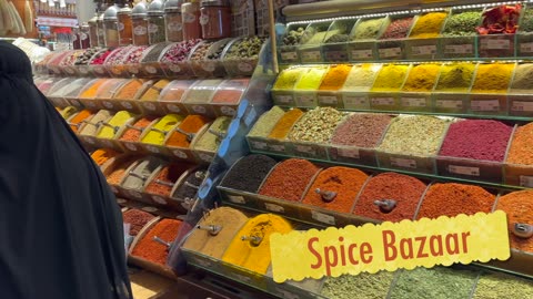 Spice Bazaar in Istanbul, Turkey