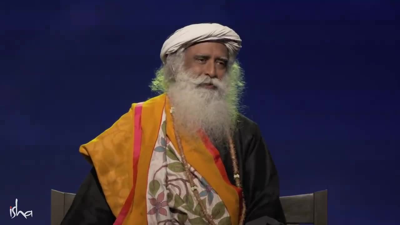 The power of being alone.//Sadhguru