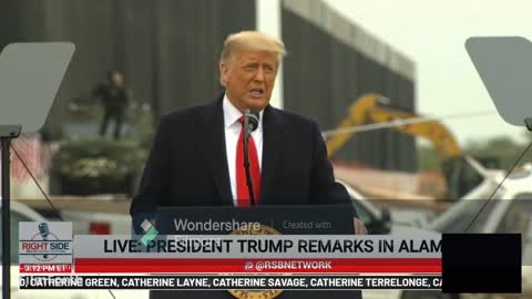 Trump in Texas about Free Speech
