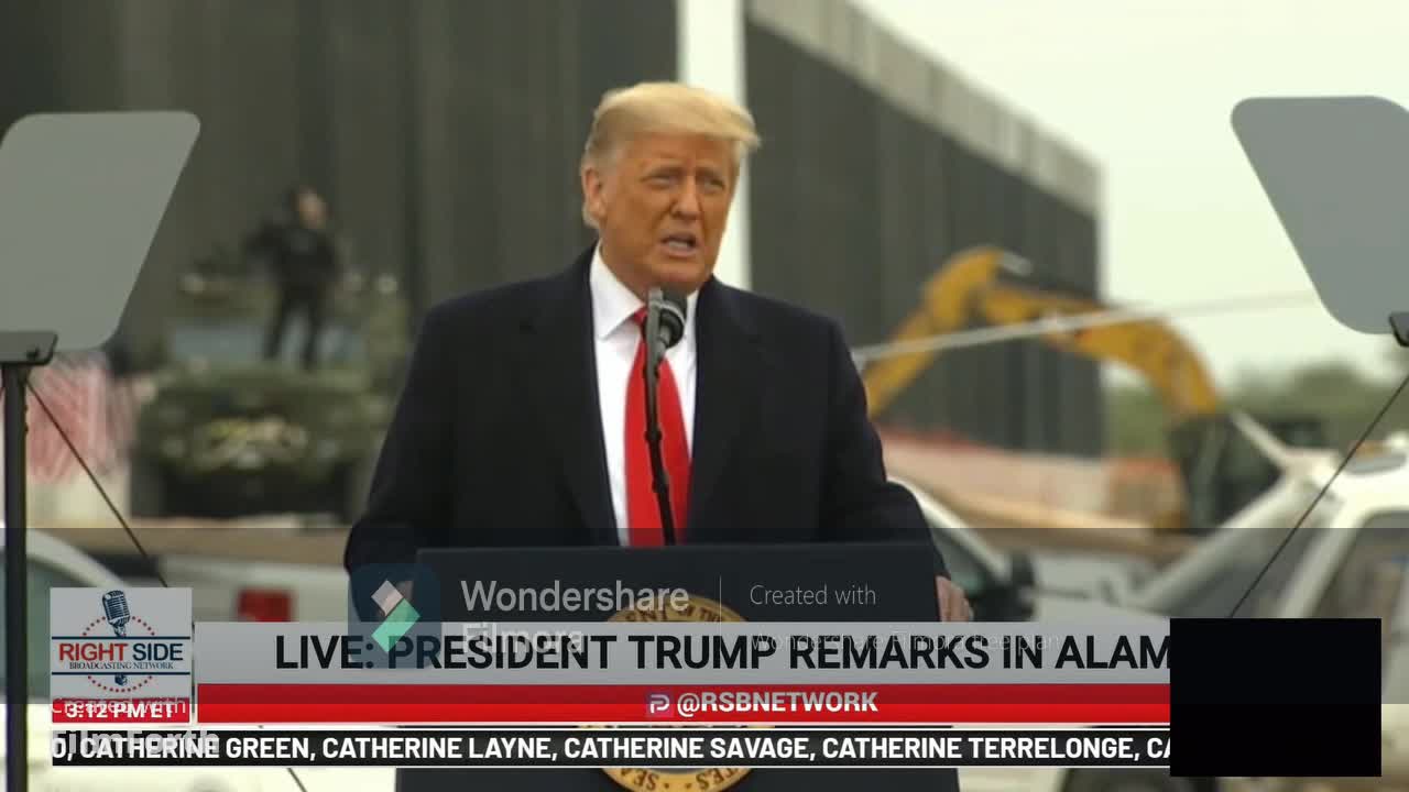 Trump in Texas about Free Speech
