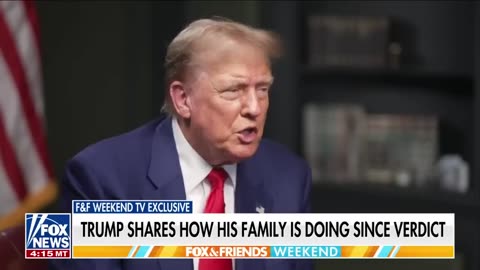 EPIC: Trump Praises His Son In Loving Moment