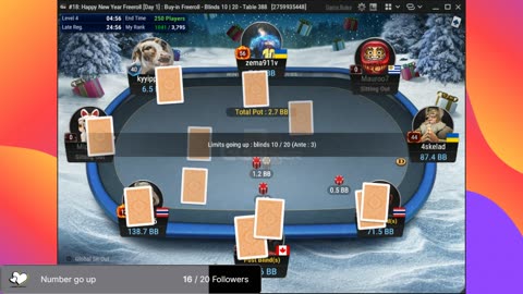 New Year Freeroll attempt 3