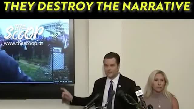 Congressman GAETZ and Congresswomen GREEN HOLD A PRESSER ON JAN 6th, THEY DESTROY THE NARRATIVE