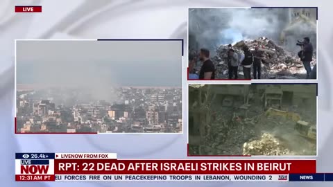 Israel-Hamas war_ Israeli strikes kill 22 in Beirut _ LiveNOW from FOX