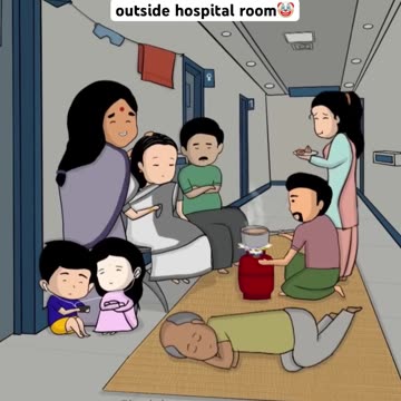 Desi family in hospital😂😂 #logokuhe #viral #funny #relatable #trending #shortsindia #shortsviral