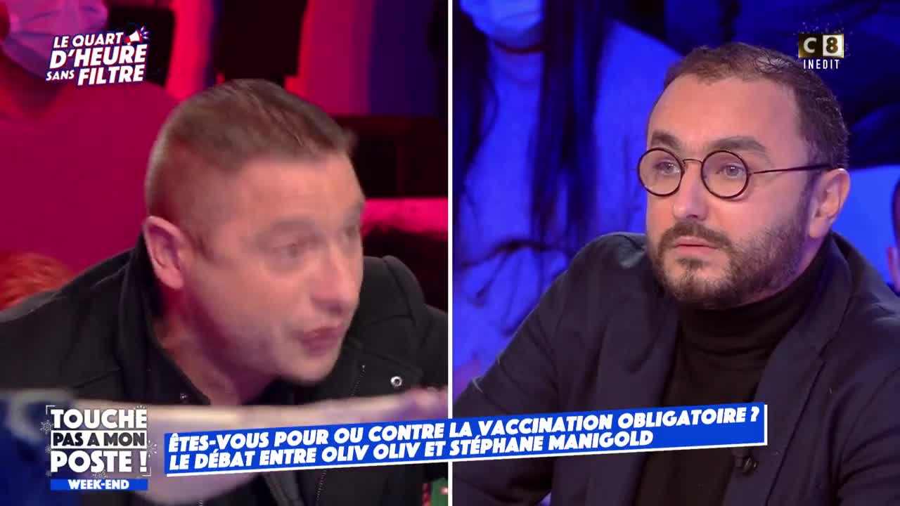 "Le non vacciné est moins dangereux qu'un vacciné" Débat tendu entre Oliv Oliv et Stephane Manigold