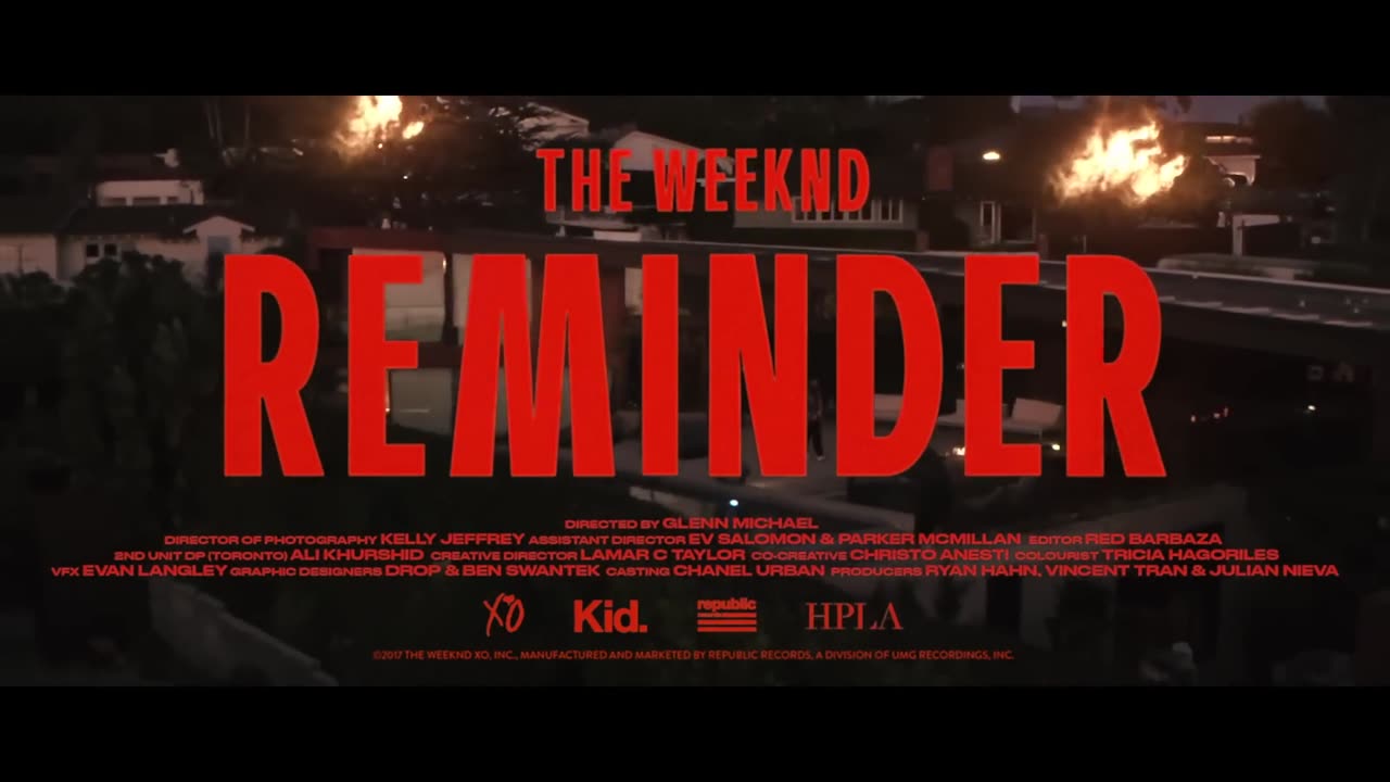 The Weeknd - Reminder (Official Video)