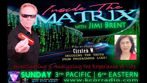 Inside The Matrix 1-24-21 with Cirsten W