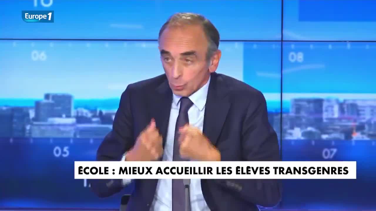 Zemmour : Blanquer et les enfants LGBT