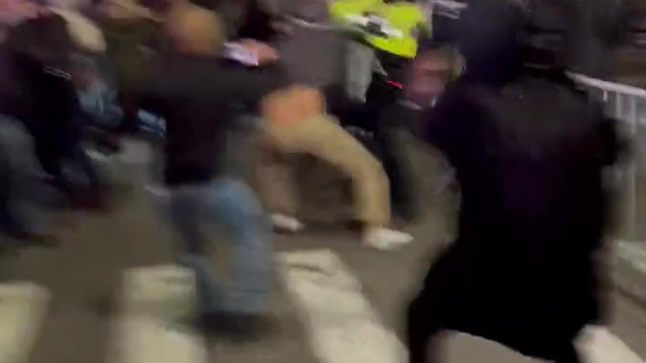 NYC Anti-Israel Protests Become Violent As Agitators Clash With Police