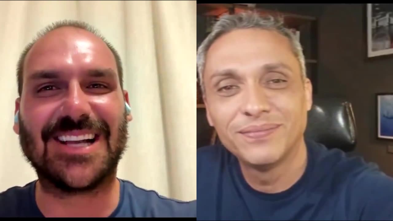 EDUARDO BOLSONARO E GUSTAVO GAYER COMENTAM SOBRE A MAFIA DIGITAL DA ESQUERDA.