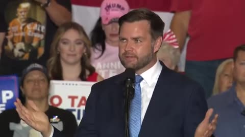 JD Vance speaks at MAGA rally in Nevada