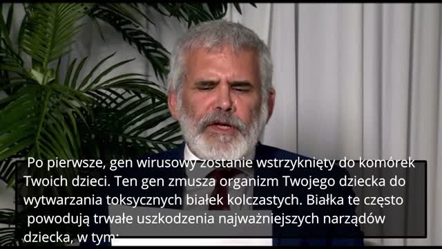 Apel Dr. Roberta Malone i 15 tysięcy naukowców.Ratuj rodzinę i dzieci !