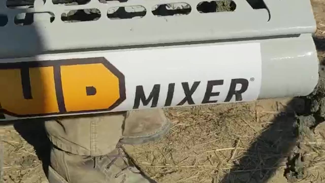 Mudmixer - Project #2 - Full Video: https://youtu.be/6roAEny-gJ0 #solar #diy #mudmixer