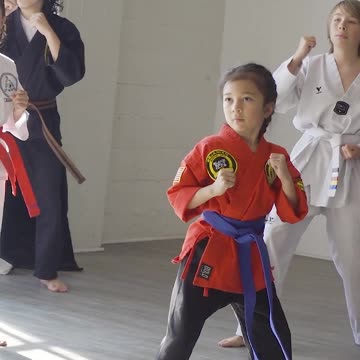 Beautiful Kid Has Beautiful Kicks - Awesome and Cute