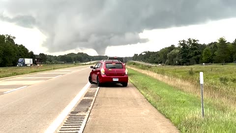 Tornado On The Highway