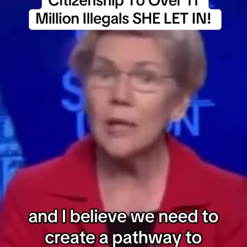 Elizabeth Warren isn't hiding they want to import votes