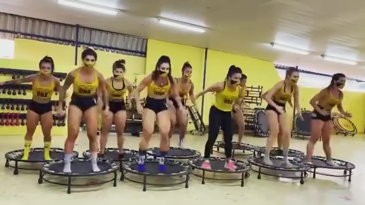 Gym free style exercise