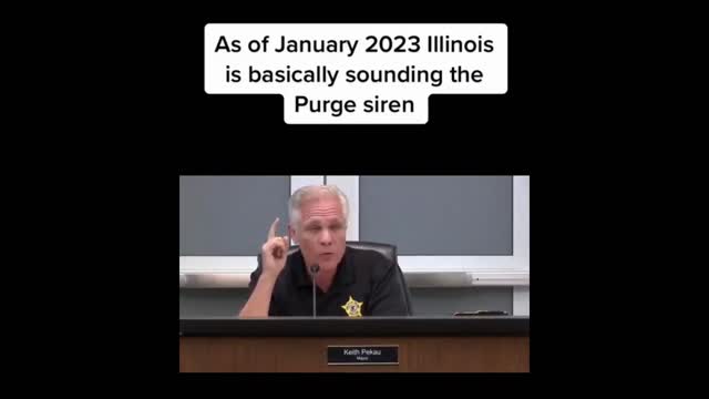 🚨 Illinois Mayor Sounds The Alarm Over Deadly Bail Reform Bill Going Into Effect Jan. 1st, 2023!