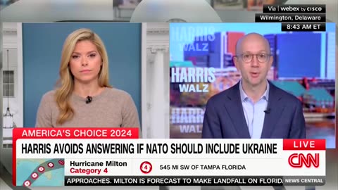 Harris Spox Repeatedly Dodges Questions On VP's Support For Ukraine Joining NATO