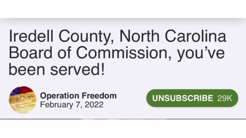 Iredell North Carolina board of commission served