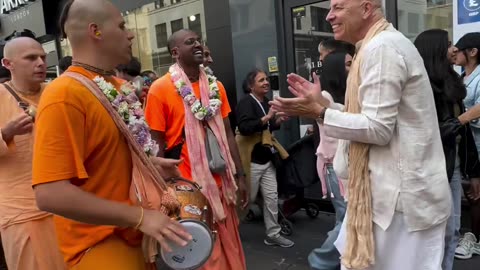 Harinam Sankirtan in London, England August 2024