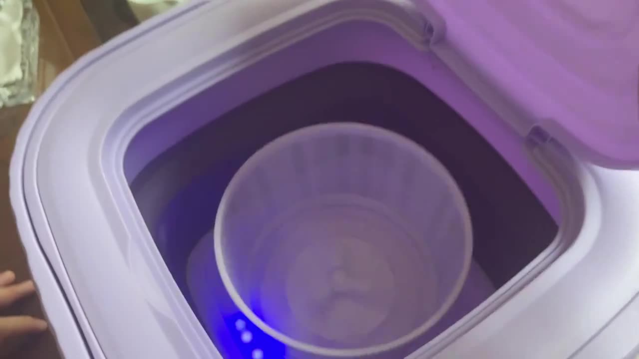 Home Folding Washing Machine Bucket for Clothes Socks Underwear Cleaning Washer