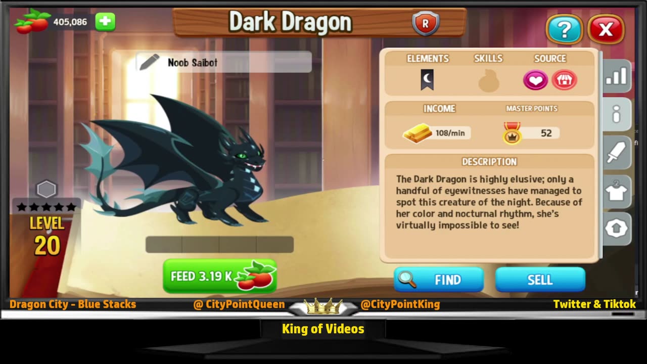 Dragon City - Dark Dragon