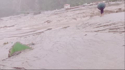 Natural dagester on tista river in sikkim west bengal in india