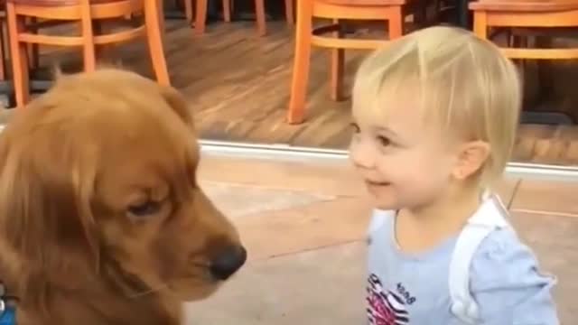 CUTE Babies with LOVELY AND CUTE Dogs compilation 🥰😘🐶👶🏼