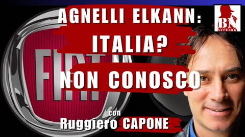 AGNELLI - ELKANN: ITALIA? non CONOSCO | Il Punt🔴 di Vista di Ruggiero CAPONE