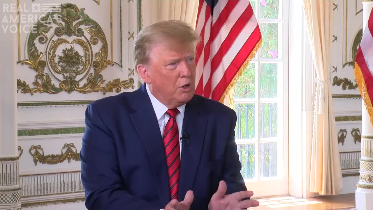 March 29th, 2022: President Trump interview with Just the News