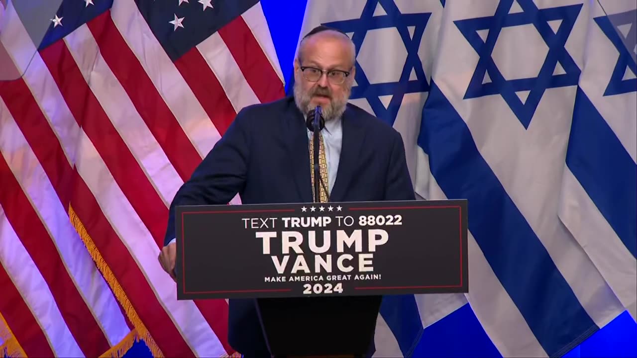 Trump Speech 'Fighting AntiSemitism' Event Bedminster NJ Full Pool Video