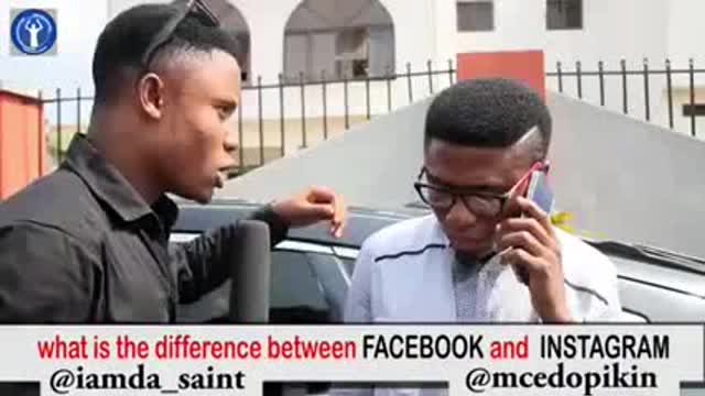 Funny difference between Facebook and Instagram by mcedopikin,LATEST 2019 COMEDY