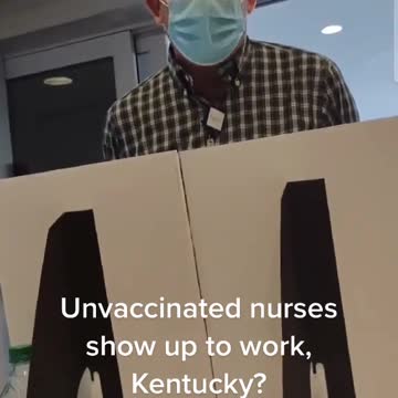 Nurses fired for not getting the jab