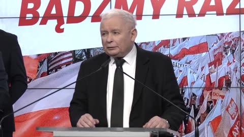 Oświadczenie Prezesa PiS J. Kaczyńskiego