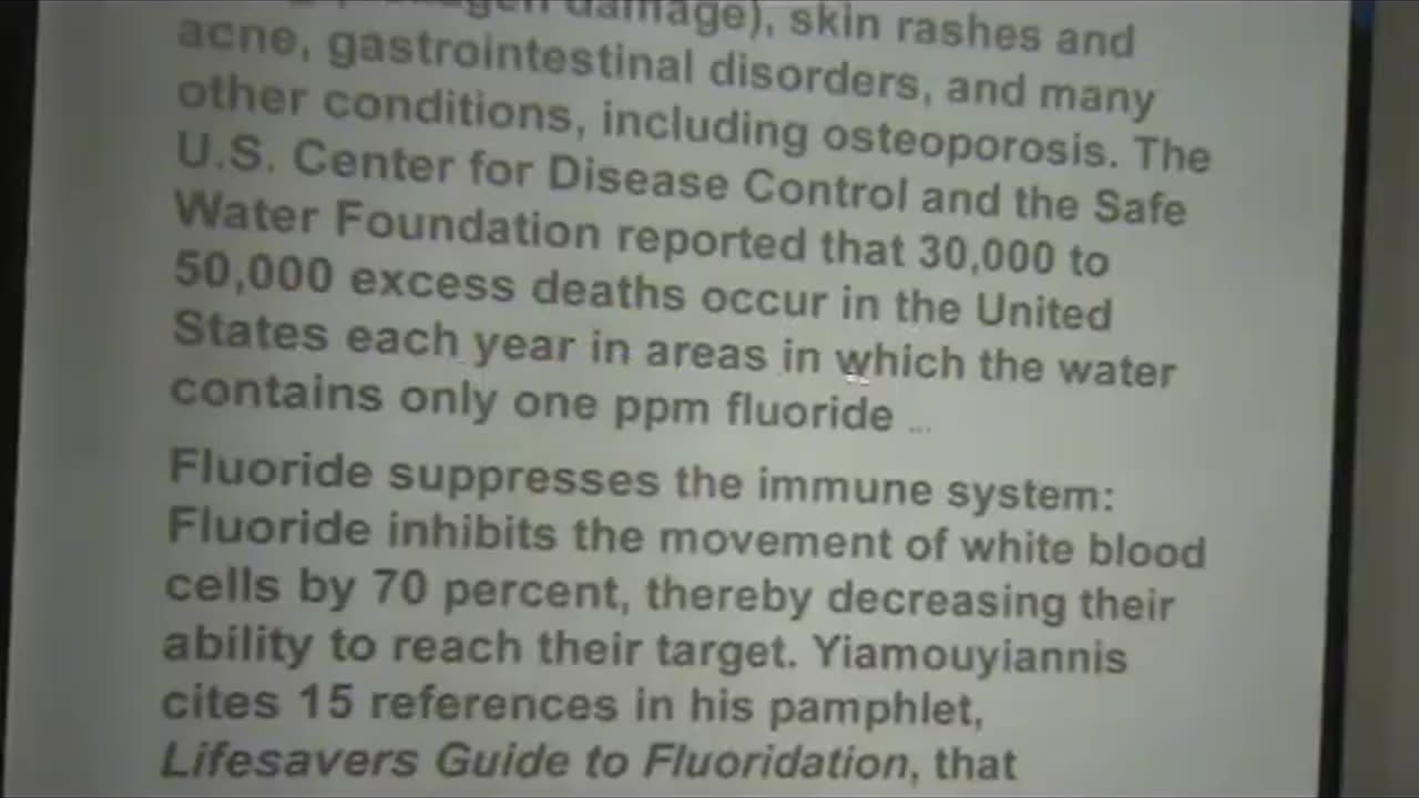 THE POISONING OF THE PEOPLE IN THE U.S. by Dr. James P. Wickstorm, Teacher of YAHWEH
