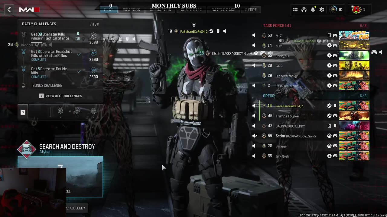 time to roll these lobbies!