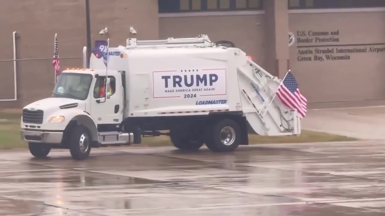 Scavino says, “President Trump is about to get off Trump Force One…and head