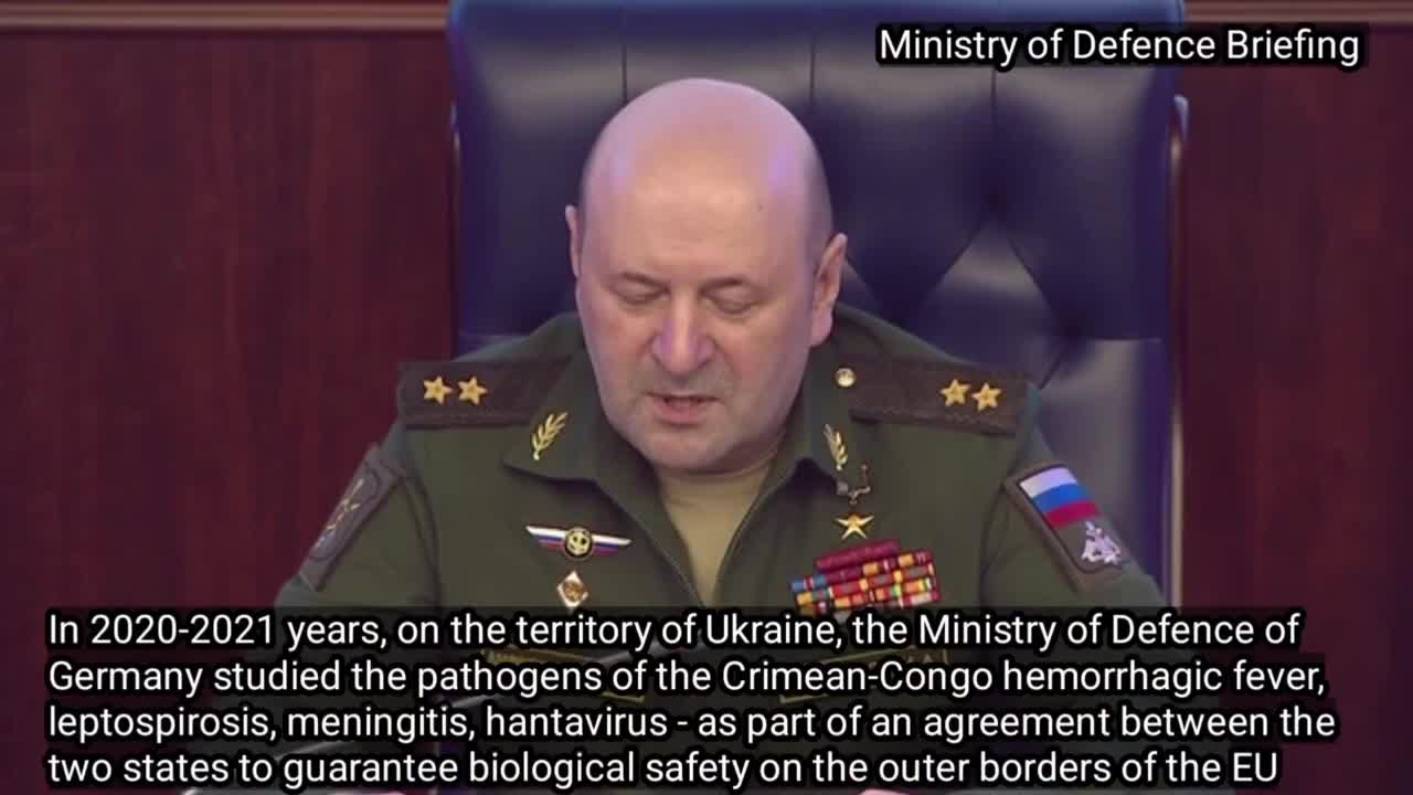 Russian Ministry Of Defense On Pentagon’s Bioweapon Labs
