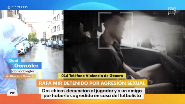 Rafa Mir pasa a disposición judicial tras dos días detenido por una presunta agresión sexual.