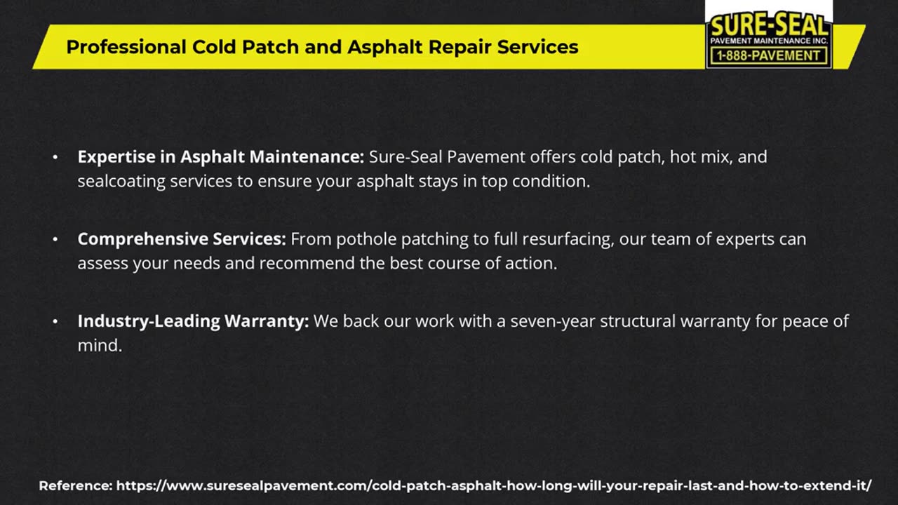 Cold Patch Asphalt: How Long Will Your Repair Last and How to Extend It?