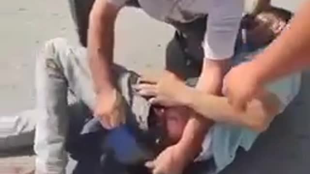 Uzbek Security Forces slaughtering protestors - II