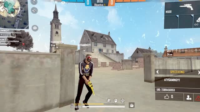 free fire gameplay only headshot