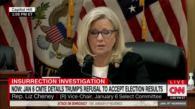 Liz Cheney: We Will See Today How President Trump Summoned a Mob to Washington