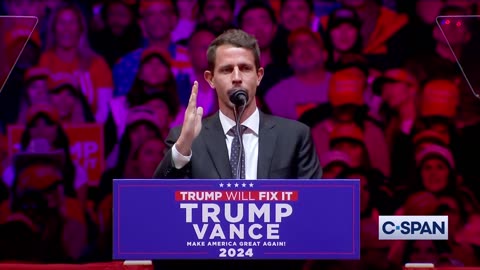 Definitely not an archive of the Tony Hinchcliffe speech at the Trump rally