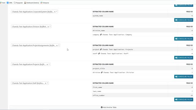 Table and Field Schema Changes