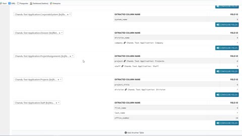 Table and Field Schema Changes
