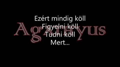Agathyus ¬ Köll (hivatalos dalszöveges audió)