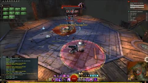 Guildwars 2: Sabetha Timed bomb block.